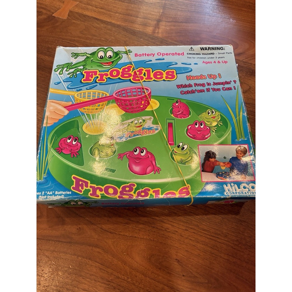 VINTAGE Froggle Hilco Game - COMPLETE